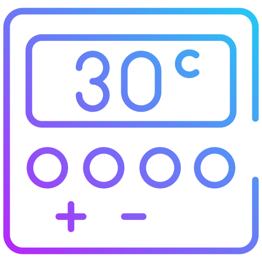 Thermostats Generic gradient outline icon