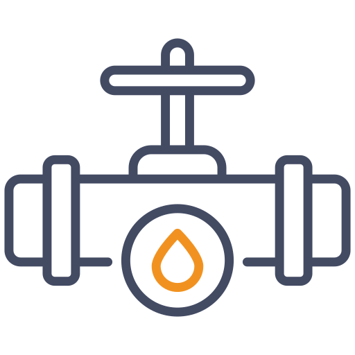 válvula de agua Generic color outline icono
