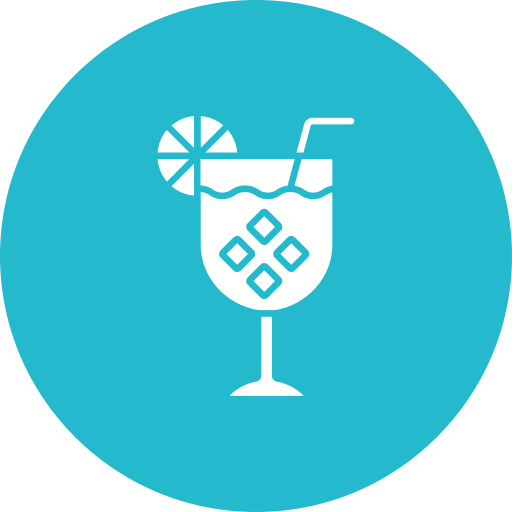 Cocktail Generic color fill icon