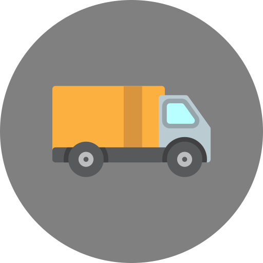 camión de carga Generic color fill icono