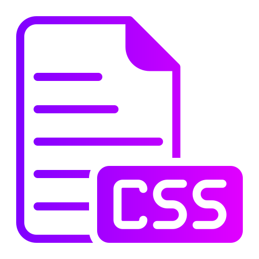 Css file Generic gradient fill icon