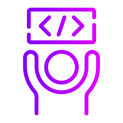 Developer Generic gradient outline icon