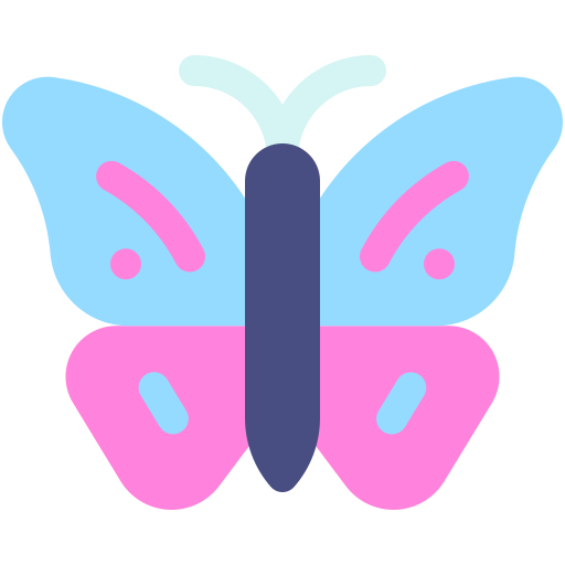 mariposa Generic color fill icono