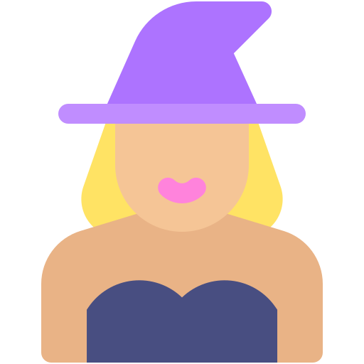 Witch Generic color fill icon