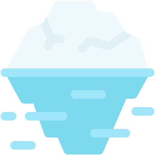 氷河 Generic color fill icon