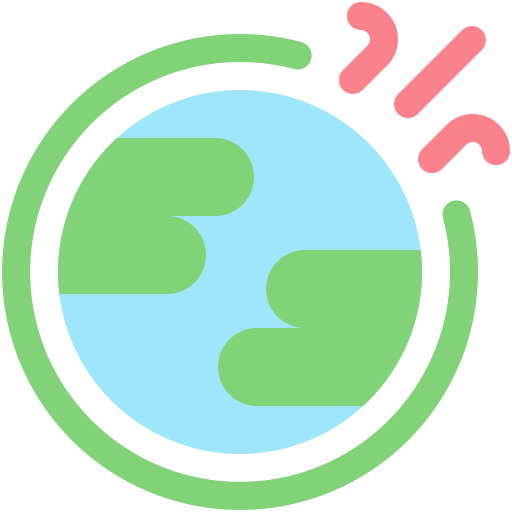オゾン層 Generic color fill icon