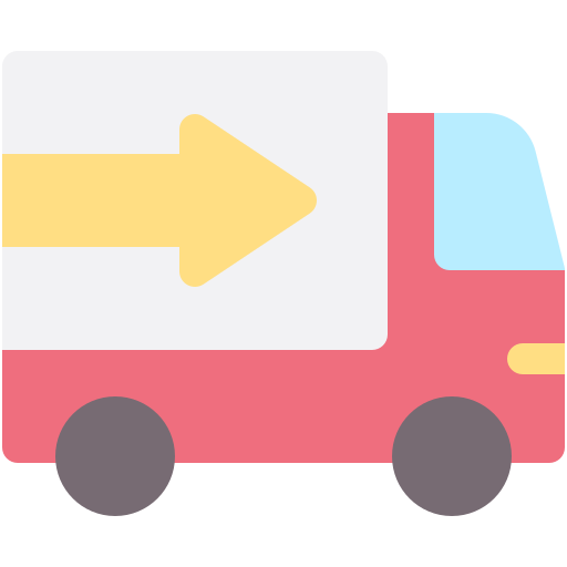 camion de livraison Generic color fill Icône