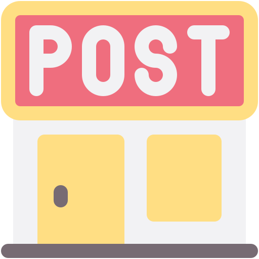 Post office Generic color fill icon