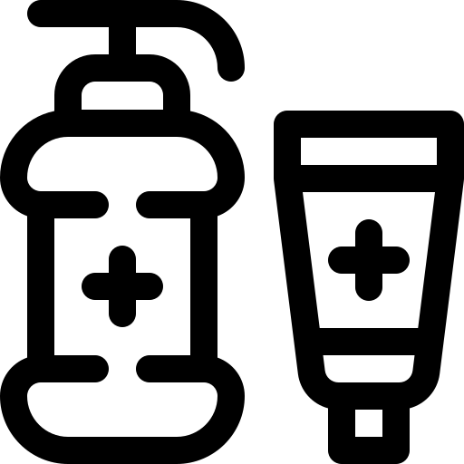 antiseptikum Basic Rounded Lineal icon