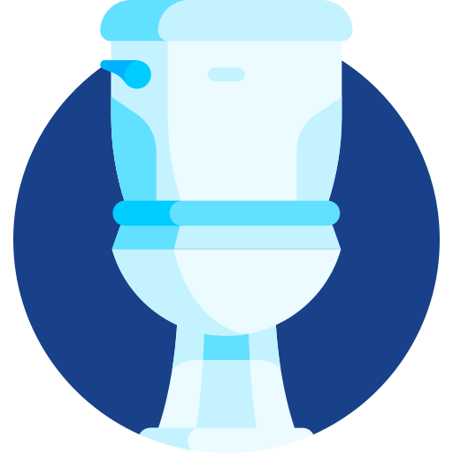 toilette Detailed Flat Circular Flat icon