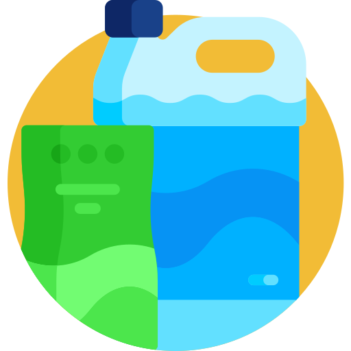 detergent Detailed Flat Circular Flat ikona
