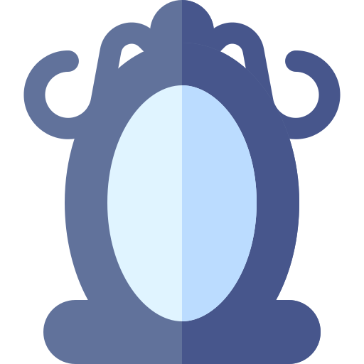 Mirror Basic Rounded Flat icon