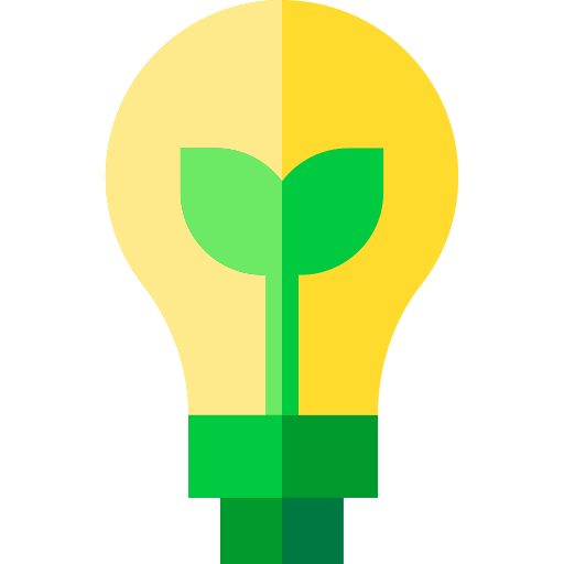 energía verde Basic Straight Flat icono