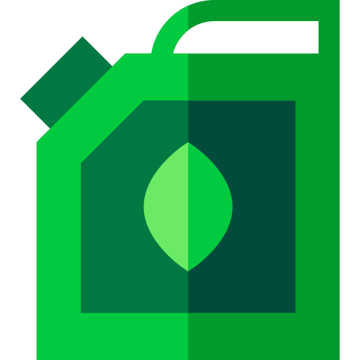 biotreibstoff Basic Straight Flat icon