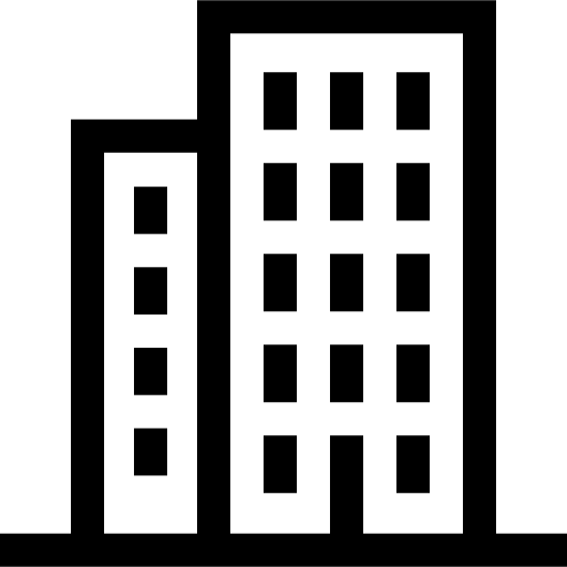 imeuble Basic Straight Lineal Icône