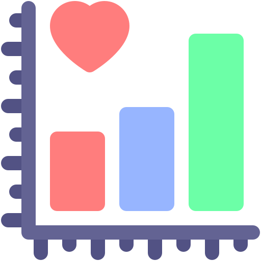 graph Generic color fill icon