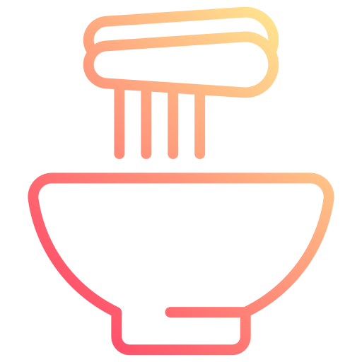 Noodle Generic gradient outline icon