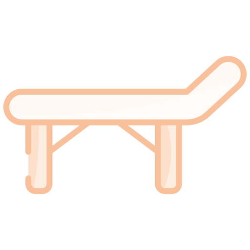 stół do masażu Generic color lineal-color ikona