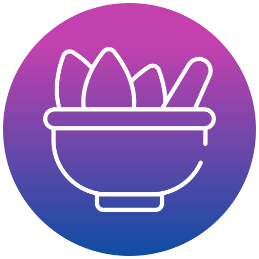 tratamiento a base de hierbas Generic gradient fill icono