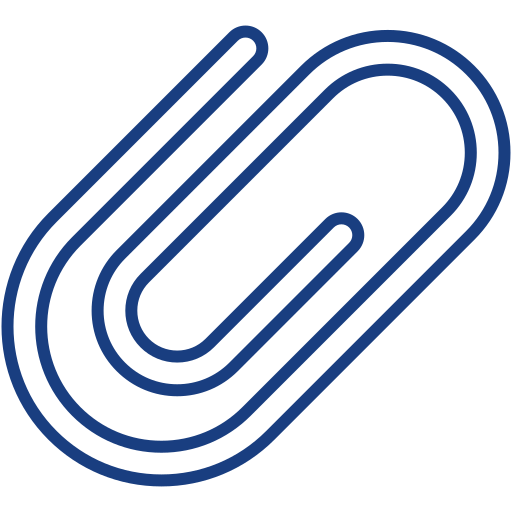 Paperclip Generic color outline icon
