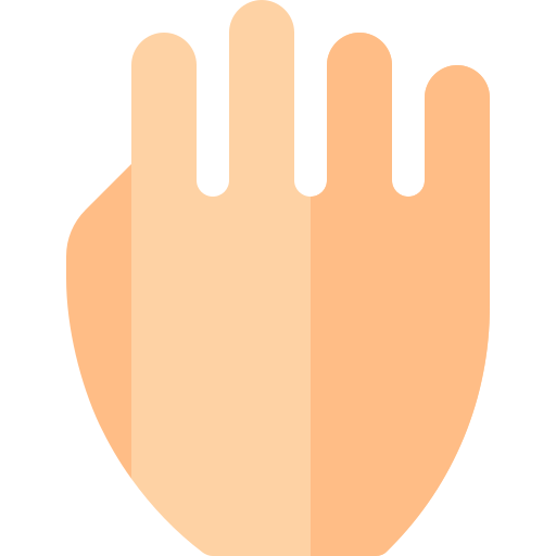 hand Basic Rounded Flat icon