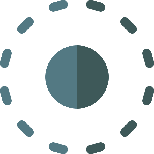 Círculo Basic Rounded Flat icono