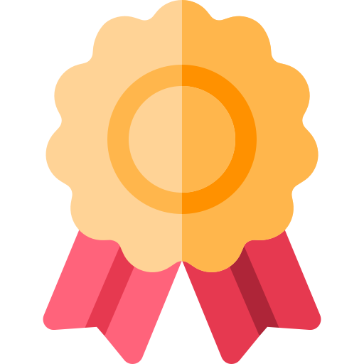 Medalla Basic Rounded Flat icono