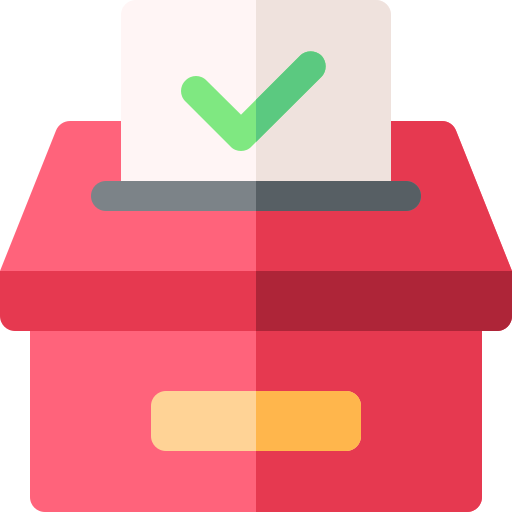 Votación Basic Rounded Flat icono