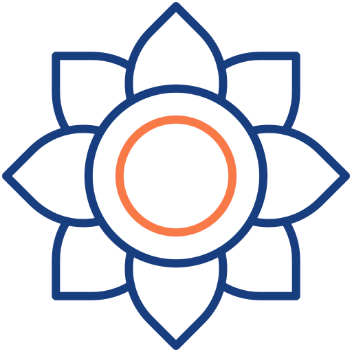 słonecznik Generic color outline ikona
