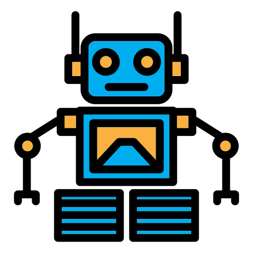 ロボット工学 Generic color lineal-color icon