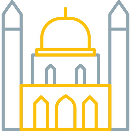 moschea Generic color outline icona