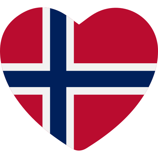 ノルウェー Generic color fill icon