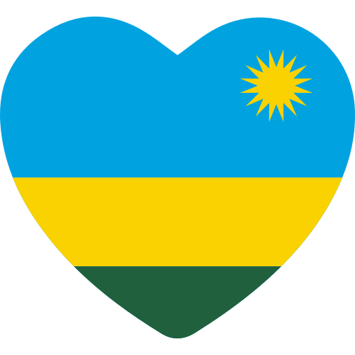 rwanda Generic color fill Icône