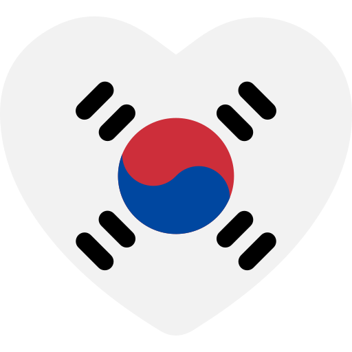 korea południowa Generic color fill ikona