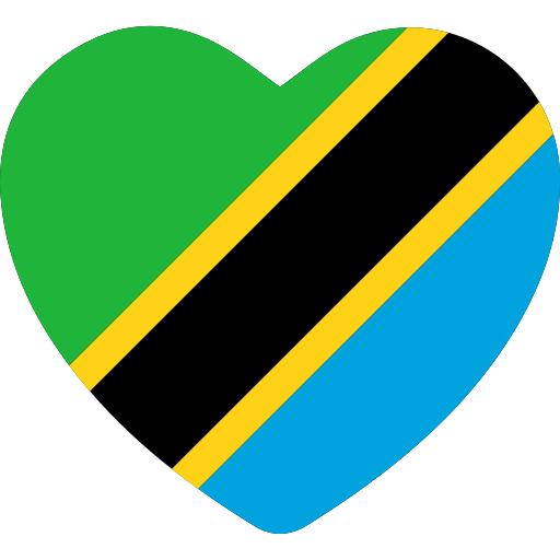 탄자니아 Generic color fill icon