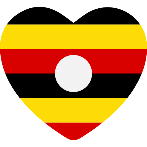 uganda Generic color fill icona