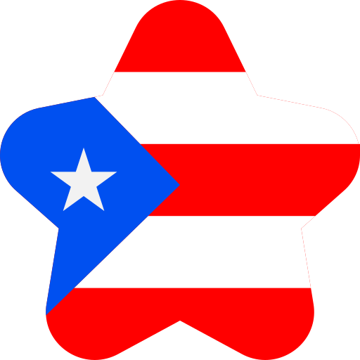 푸에르토 리코 Generic color fill icon