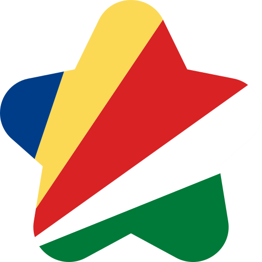 세이셸 Generic color fill icon