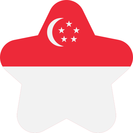 싱가포르 Generic color fill icon