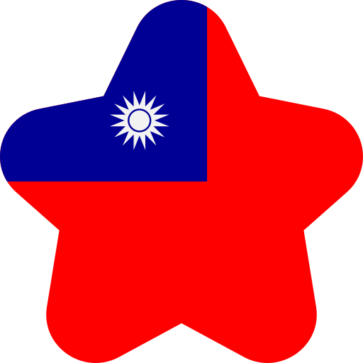 台湾 Generic color fill icon