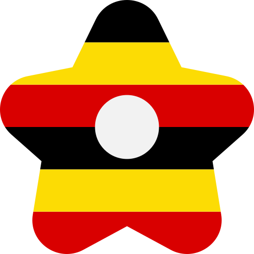 uganda Generic color fill icona