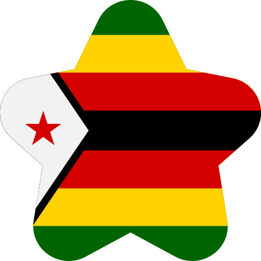 zimbabwe Generic color fill icona