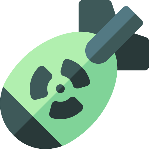 폭탄 Basic Rounded Flat icon