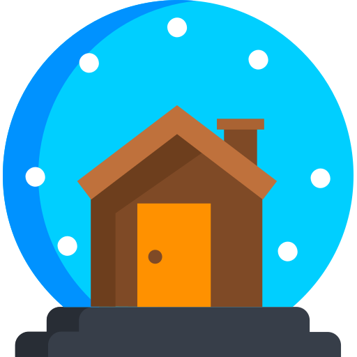 Snow globe Soodabeh Ami Flat icon