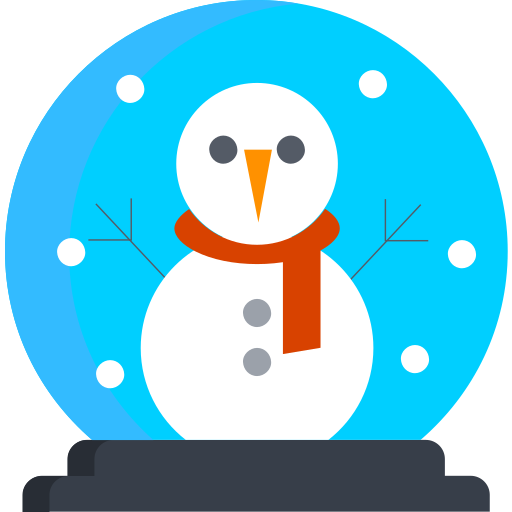 Snow globe Soodabeh Ami Flat icon