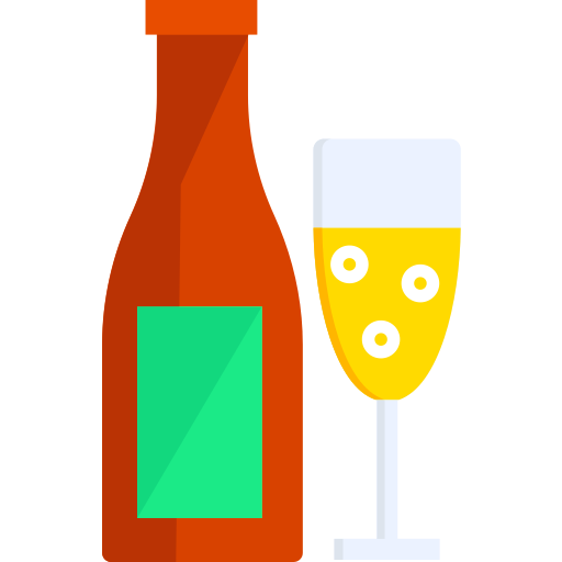Champagne Soodabeh Ami Flat icon