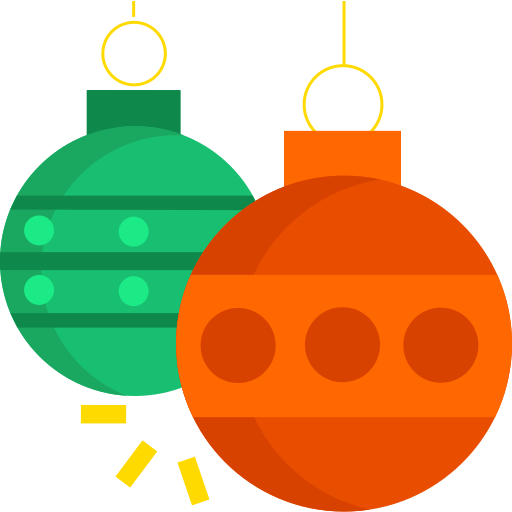 Christmas balls Soodabeh Ami Flat icon