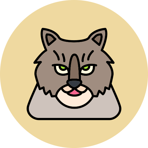 norweski kot leśny Generic color lineal-color ikona