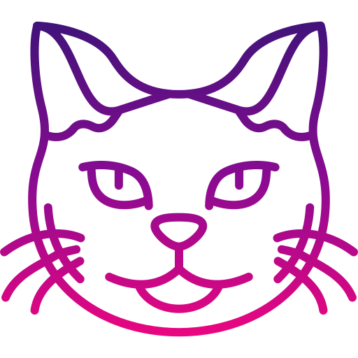 Персидская кошка Generic gradient outline иконка