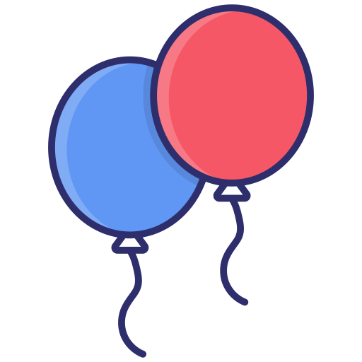 luftballons Generic color lineal-color icon